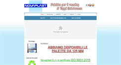 Desktop Screenshot of novaplastsrl.net