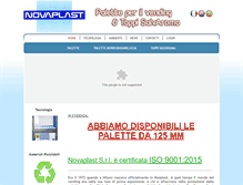 Tablet Screenshot of novaplastsrl.net